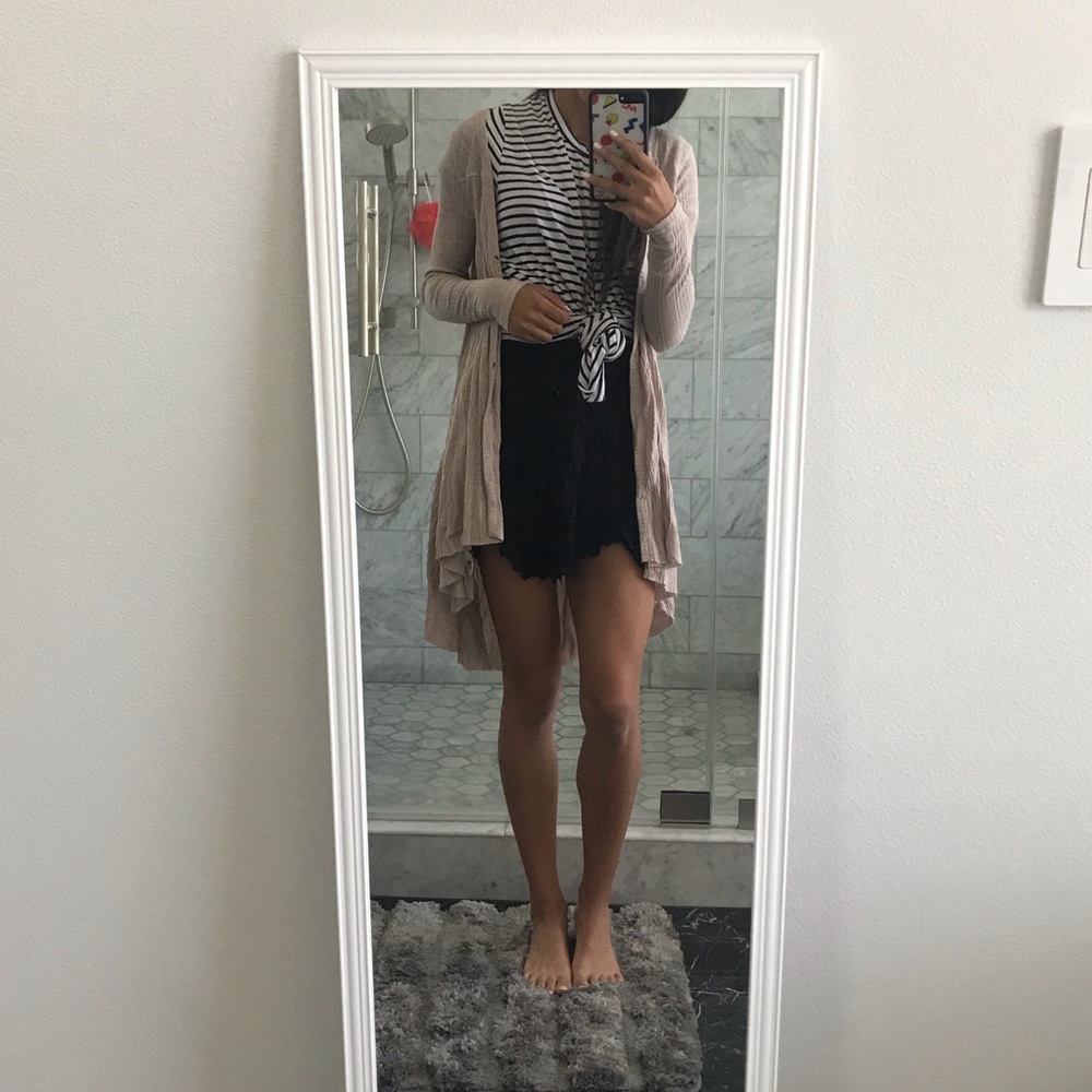 Free People maxi cardigan sweater